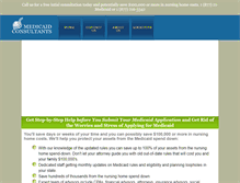 Tablet Screenshot of medicaidconsultants.com